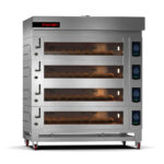 Cuptor electric pentru panificatie Koza cu 4 camere, 40 tavi 600x400mm, 120x200 cm