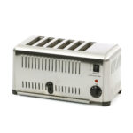 Toaster pop-up 6 felii, inox