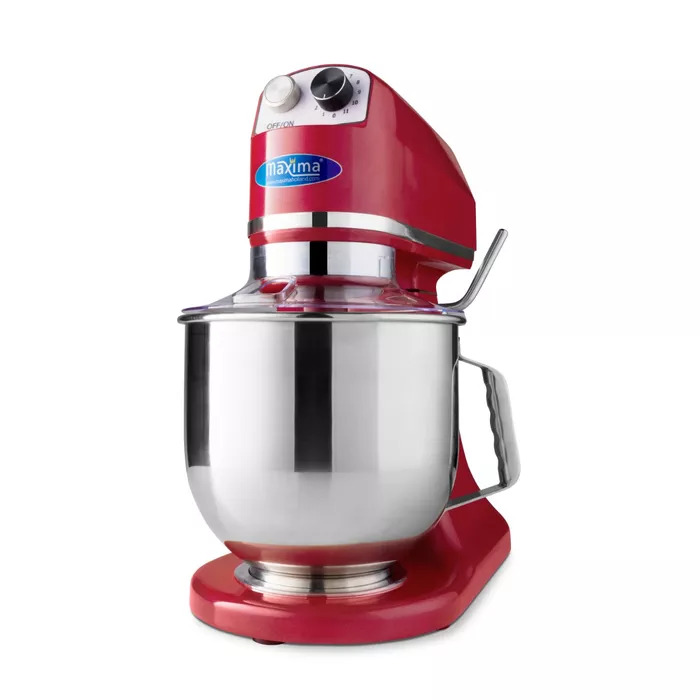 OM0936076035 Mixer planetar rosu, 7 litri - imagine 1