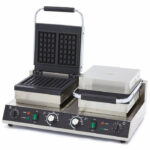 Aparat pentru copt vafe, 630x380x270mm