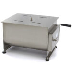 Malaxor carne manual cu 2 axe, 50 litri