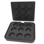 Placa aparat tarte, 9 forme cilindru 80mm