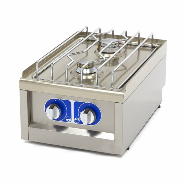 Masina de gatit pe gaz cu 2 arzatoare, 400x600x240mm