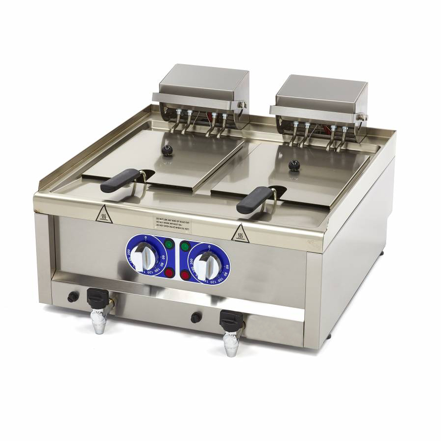 OM0939165035 Friteuza electrica, 10+10 litri - imagine 1