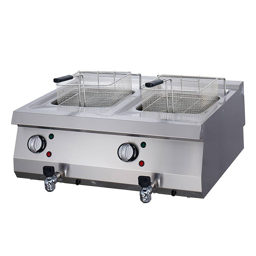 OM0939499935 Friteuza electrica, 12+12 litri - imagine 1