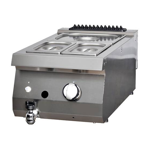 OM0939500535 Bain marie pe gaz, GN1/1 - imagine 1
