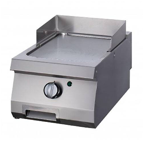 Fry top pe gaz cu suprafata neteda, 400x700x280mm