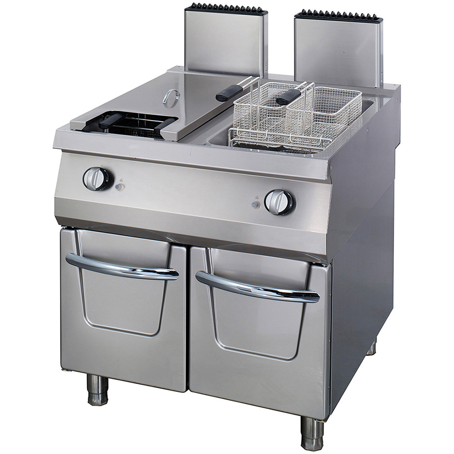 OM0939860635 Friteuza pe gaz, 22+22 litri - imagine 1