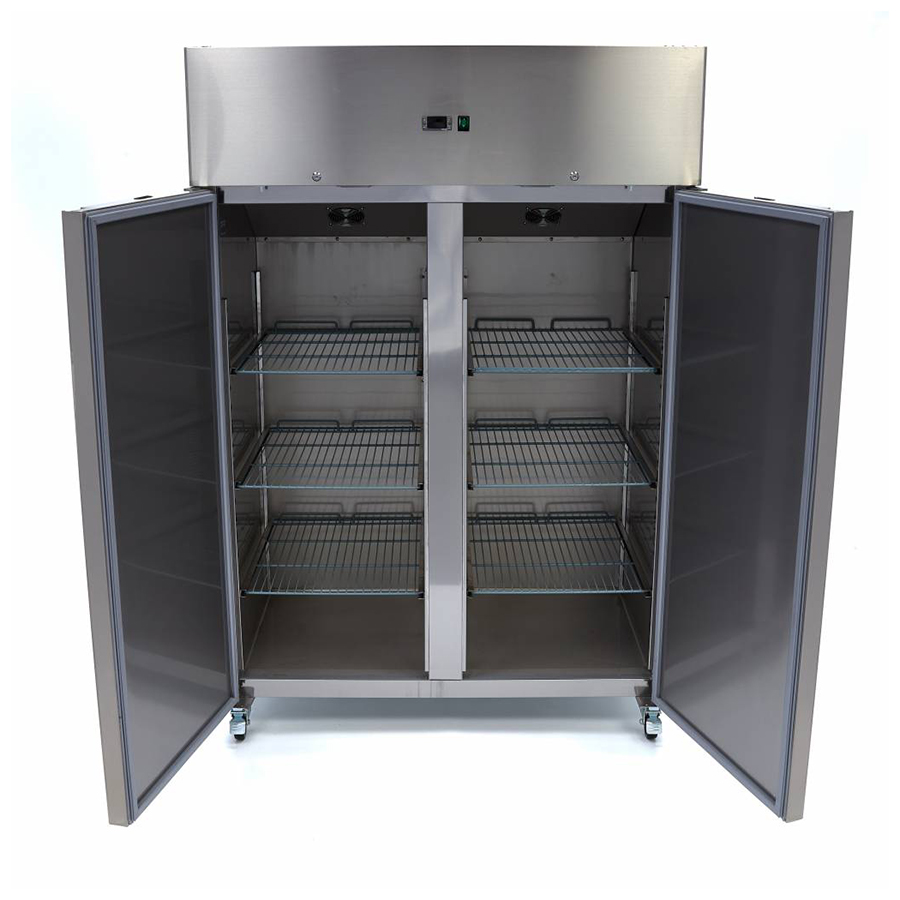 OM0940001535 Dulap congelare din inox cu 2 usi, 1200 litri - imagine 1