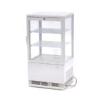 Vitrina frigorifica alba, 58 litri