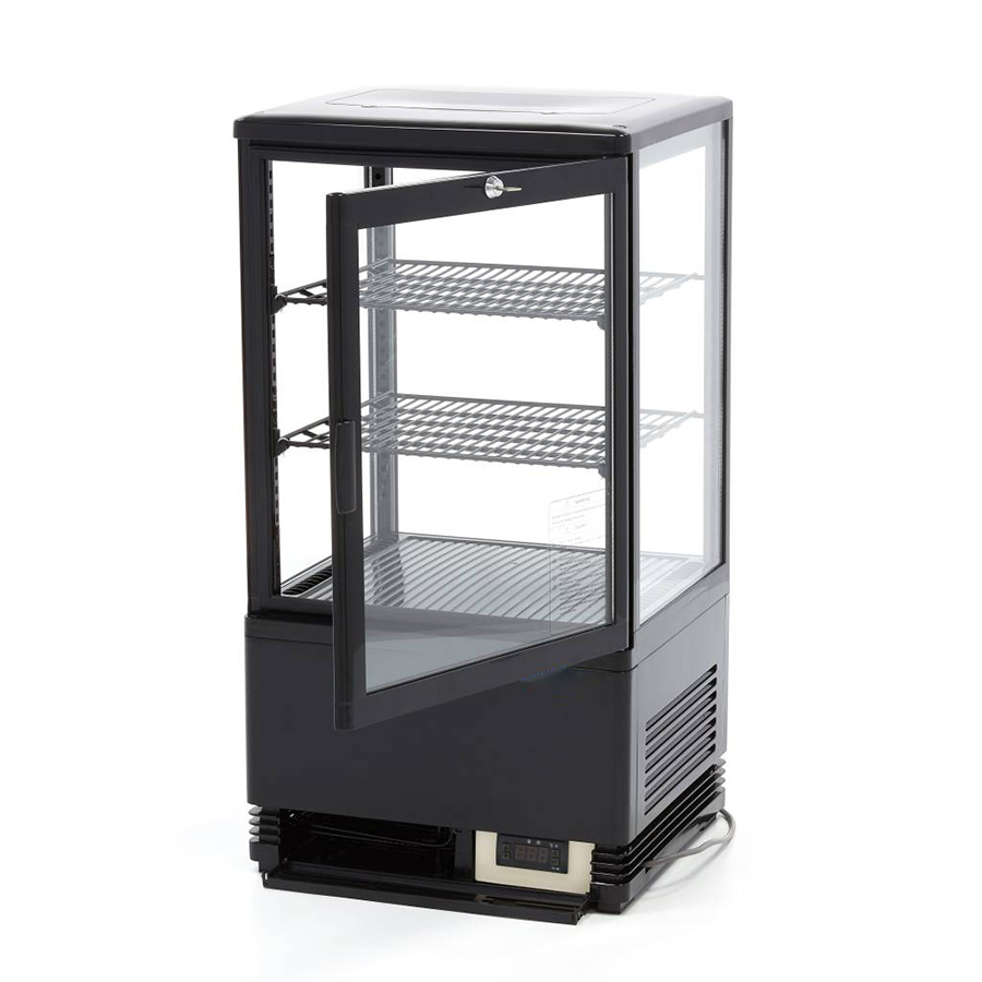 OM0940080135 Vitrina frigorifica neagra, 58 litri - imagine 1