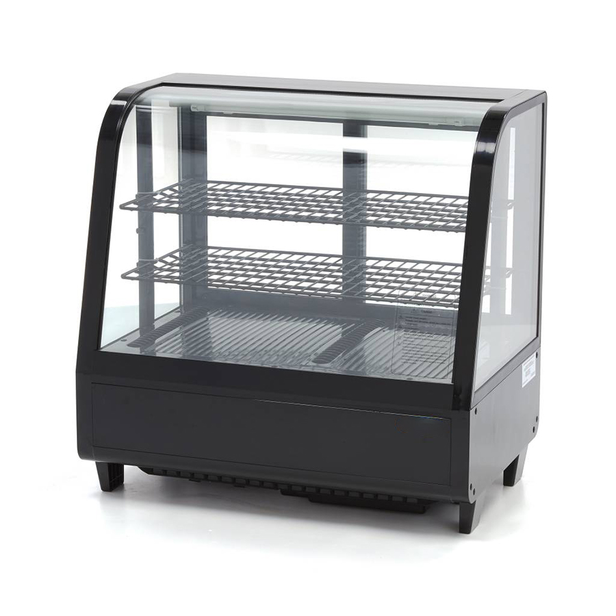 OM0940083135 Vitrina frigorifica orizontala, neagra, 100 litri - imagine 1