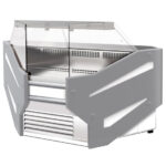 Vitrina statica colt intern, 1070mm