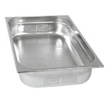 Tava inox GN1/1 perforata h100mm