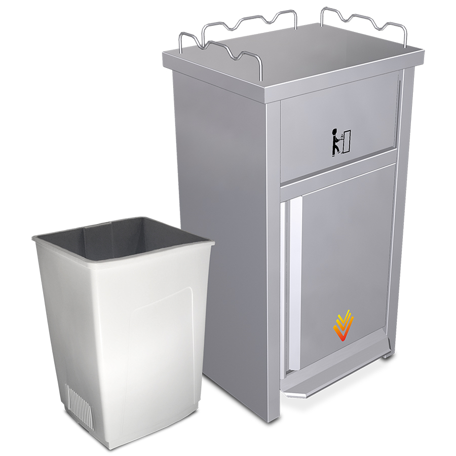 SF08066214 Pubela pentru debarasare tavi, capacitate 55 litri - imagine 1