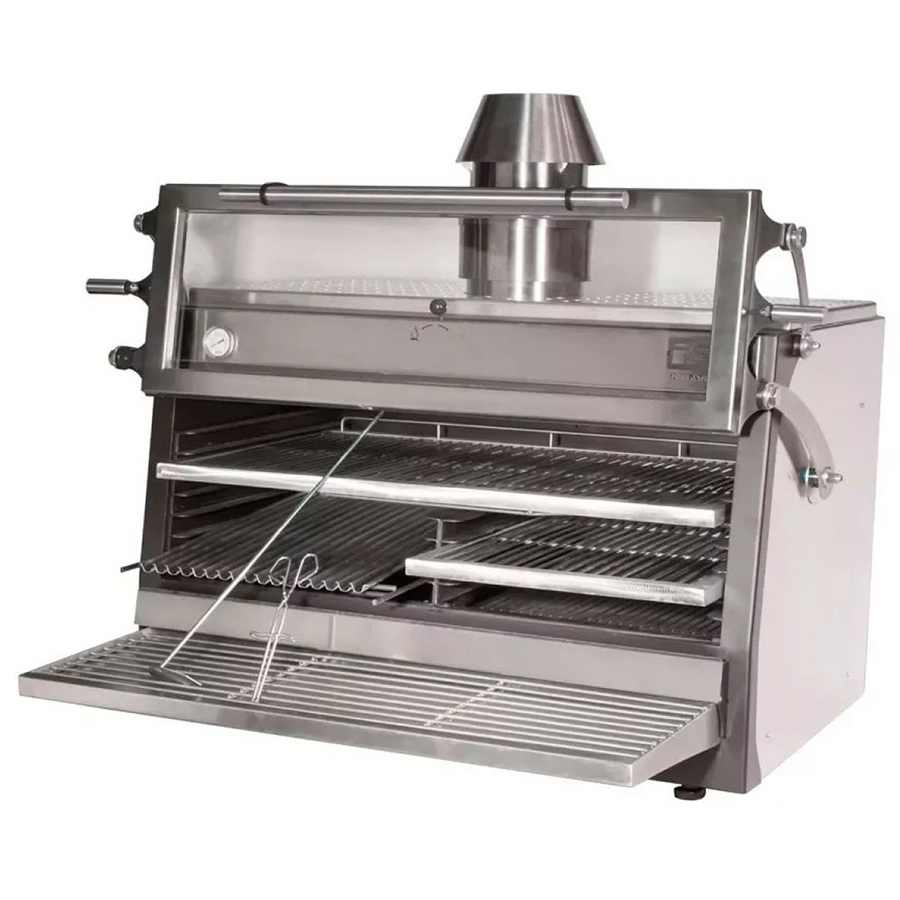 SP12010440 Cuptor pe carbuni 120 LUX inox ED - imagine 1