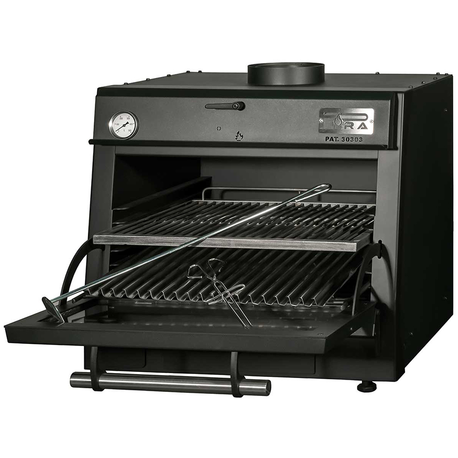 SP45010140 Cuptor pe carbuni 70 LUX negru - imagine 1