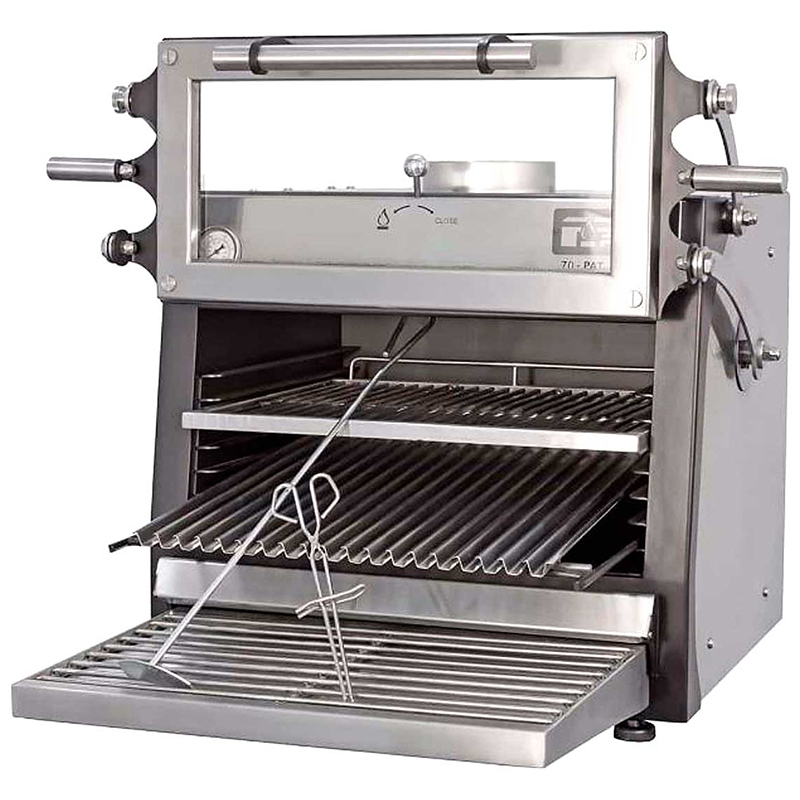 SP45010440 Cuptor pe carbuni 70 LUX inox ED - imagine 1