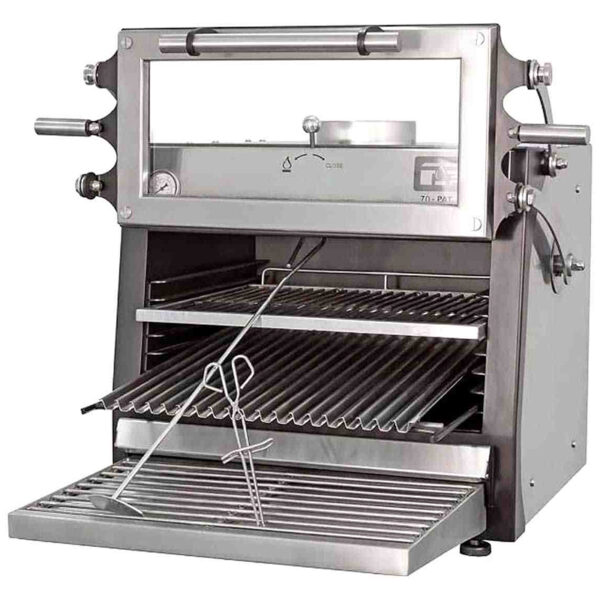 Cuptor pe carbuni 70 XL LUX inox ED