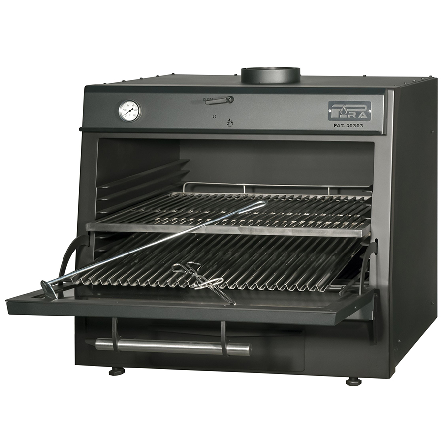 SP50010140 Cuptor pe carbuni 90 LUX negru - imagine 1