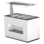 Bufet frigorific stanga, 3 cuve GN1/1