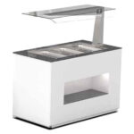 Bufet frigorific dreapta, 3 cuve GN1/1