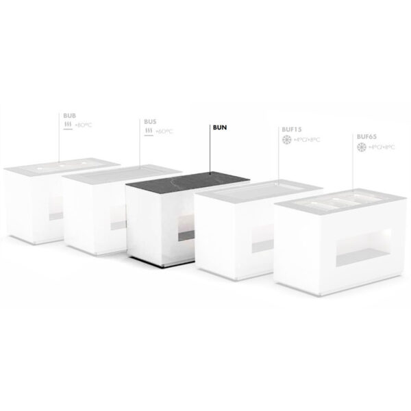 Bufet servire neutru, 1300x700x900mm