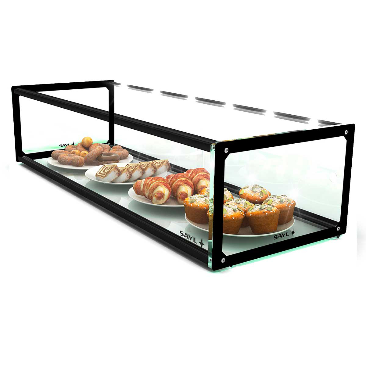 SSEP20 Vitrina neutra Neutral Line, 920x330x215mm - imagine 1