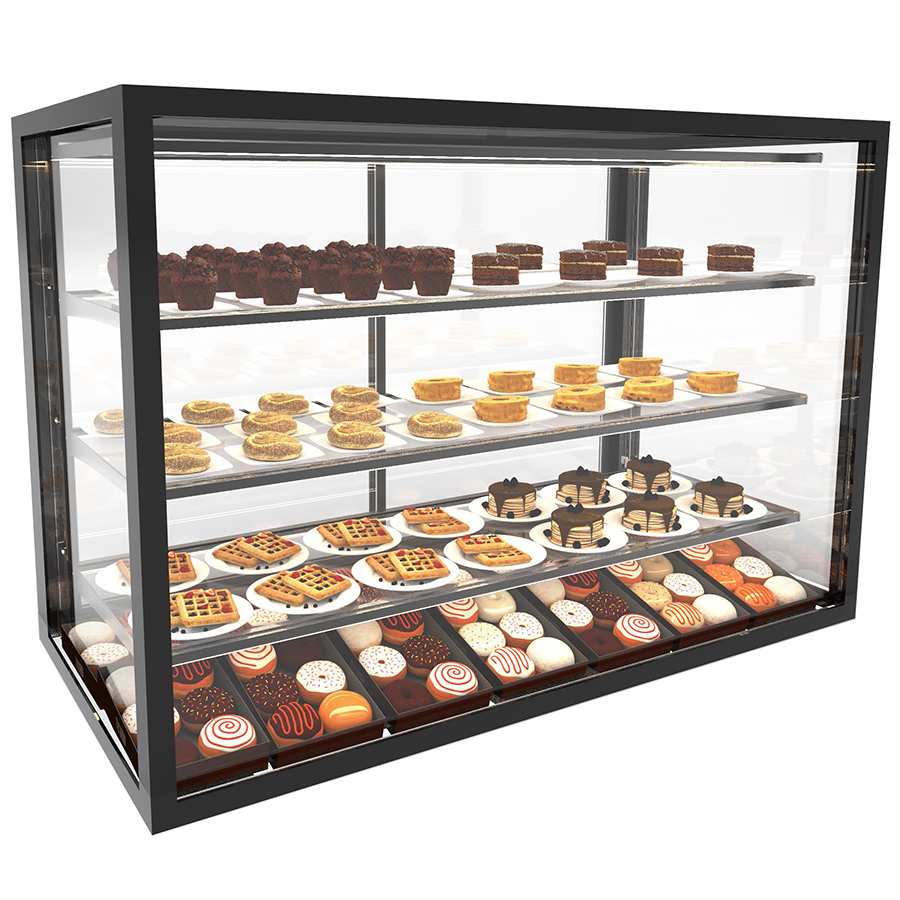 SSIN-100-80N49 Vitrina neutra Integra, 1000x600x815mm - imagine 1