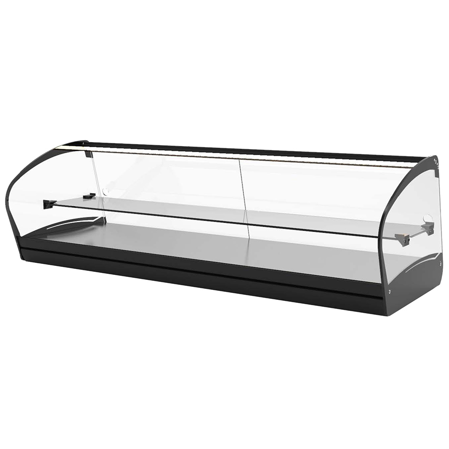 SSSK24-NE49 Vitrina neutra Shark, 840x395x340mm - imagine 1