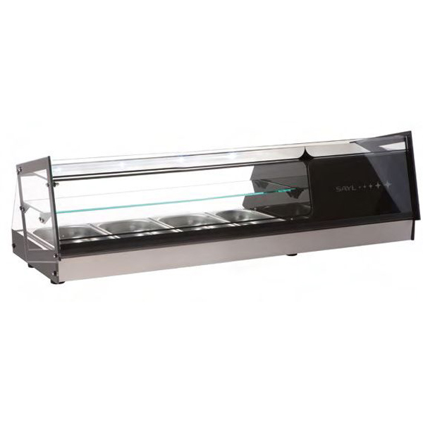 Vitrina frigorifica orizontala CUBE, 4 cuve GN1/3
