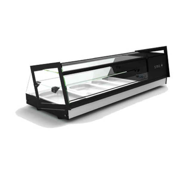 Vitrina frigorifica orizontala KUBE, 4 cuve GN1/3