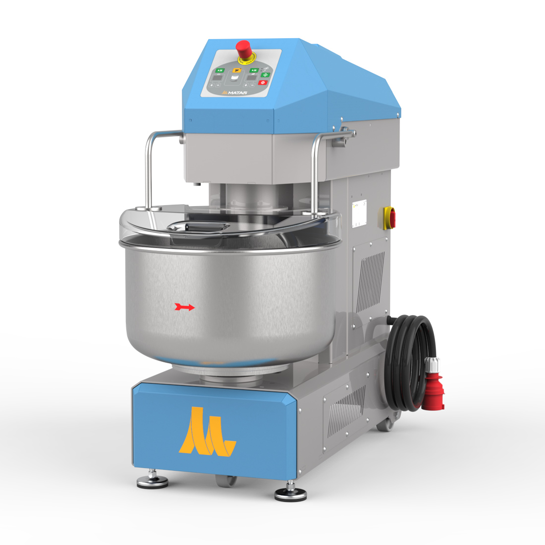 TMPSM4032 Malaxor cu spirala PROMIX, 55 litri, Matas - imagine 1