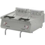 Friteuza electrica, 13+13 litri