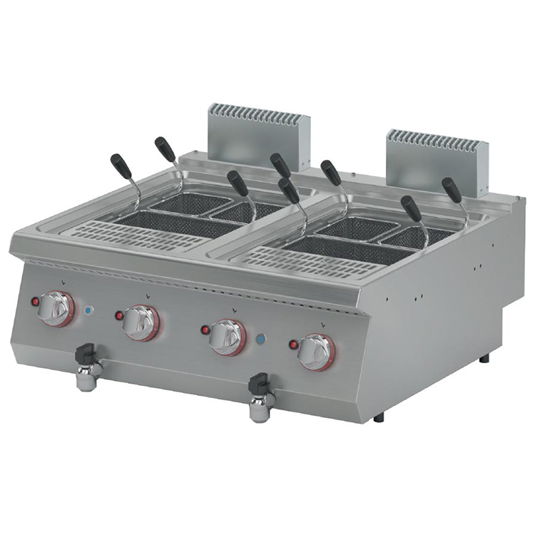 TVEMF702058 Masina electrica de gatit paste, 13+13 litri - imagine 1