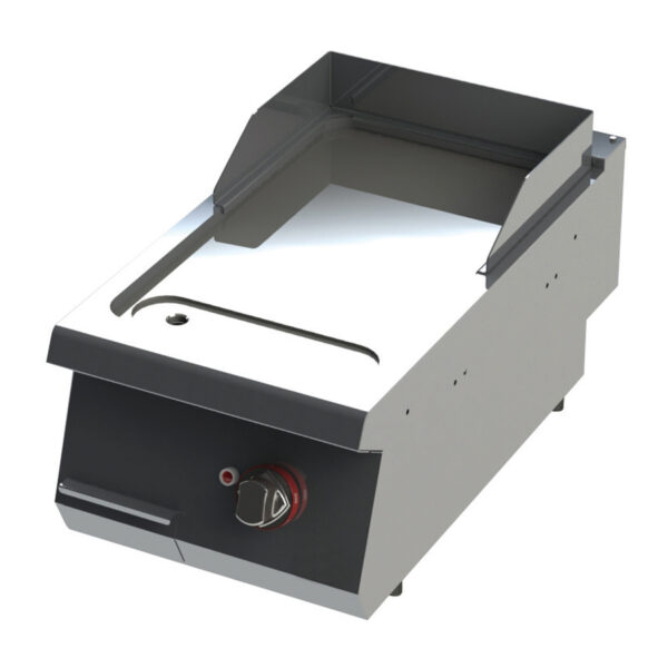 Fry top electric cu suprafata neteda, 400x730x280mm
