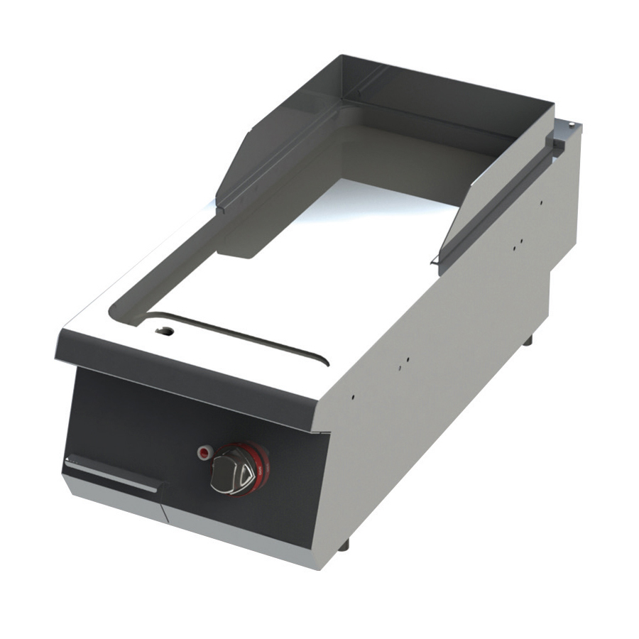 TVEPI9010S58 Fry top electric cu suprafata neteda, 400x900x280mm - imagine 1