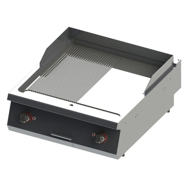 Fry top electric cu suprafata neteda, 800x900x280mm