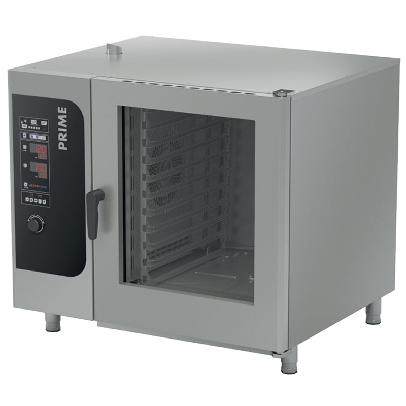 TVPRIME102E58 Cuptor electric cu convectie, 10 tavi GN2/1, digital - imagine 1