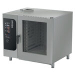 Cuptor pe gaz cu convectie, 10 tavi GN2/1, digital