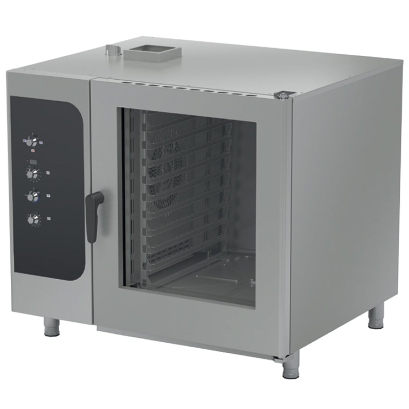 TVPRIME102GM58 Cuptor pe gaz cu convectie, 10 tavi GN2/1 - imagine 1