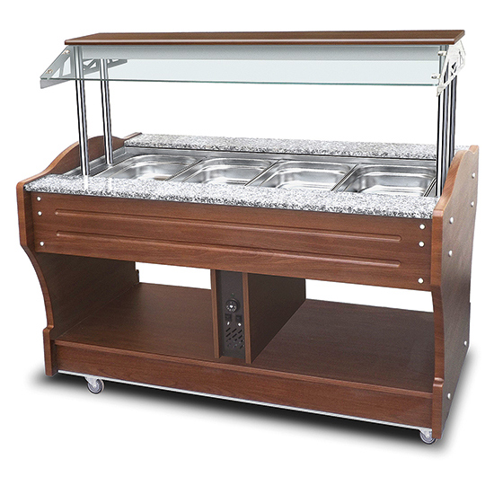 Bufet bain marie, 1550mm