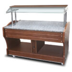Bufet neutru cu plan din granit, 1550mm
