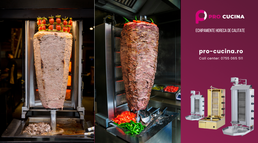 aparat kebap pe gaz