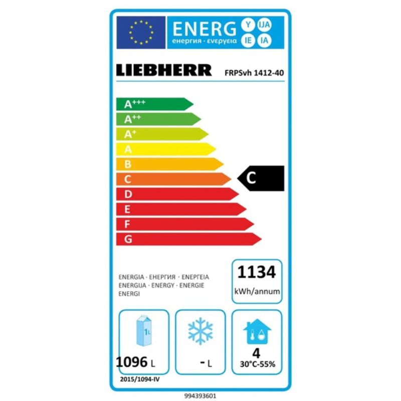 LBFRPSvh141230_3 Dulap frigorific din inox pentru gastronomie, usi vitrate, iluminare LED , Liebherr Perfection - imagine 4