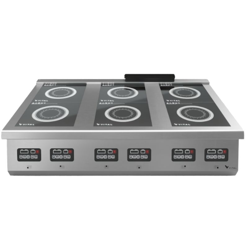 TVIKO703058.1 Masina de gatit cu 6 plite pe inductie, 18 kW - imagine 1