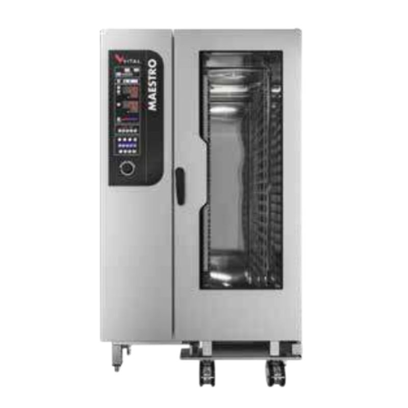 TVMAESTRO201G58 Cuptor pe gaz combi, digital, 20 tavi GN1/1, Vital - imagine 1