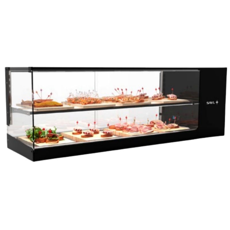 SSVTLG24P-149 Vitrina frigorifica de banc LOGIC TRIPLE, 1 polita, 1680x380x460 mm - imagine 1