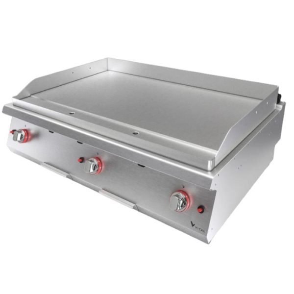 Fry top electric cu suprafata neteda, 1200x900x280 mm
