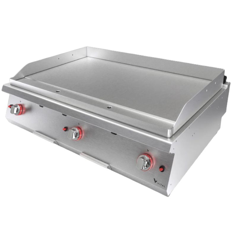 TVEPI9030S58 Fry top electric cu suprafata neteda, 1200x900x280 mm - imagine 1
